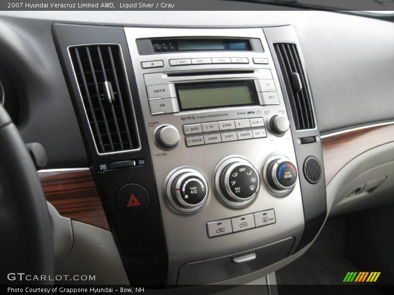 Liquid Silver / Gray 2007 Hyundai Veracruz Limited AWD