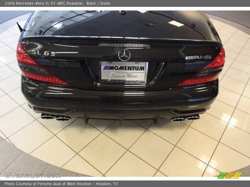 Black / Stone 2009 Mercedes-Benz SL 63 AMG Roadster