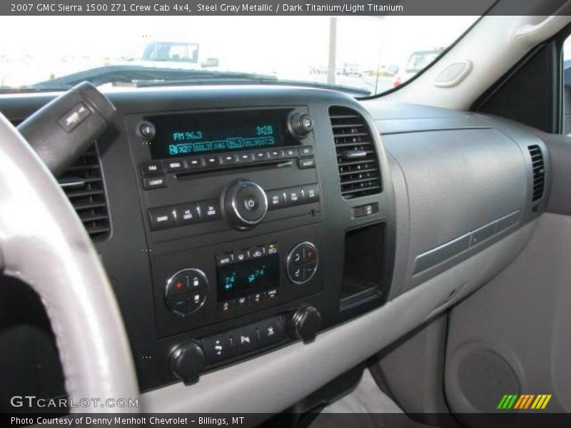 Steel Gray Metallic / Dark Titanium/Light Titanium 2007 GMC Sierra 1500 Z71 Crew Cab 4x4