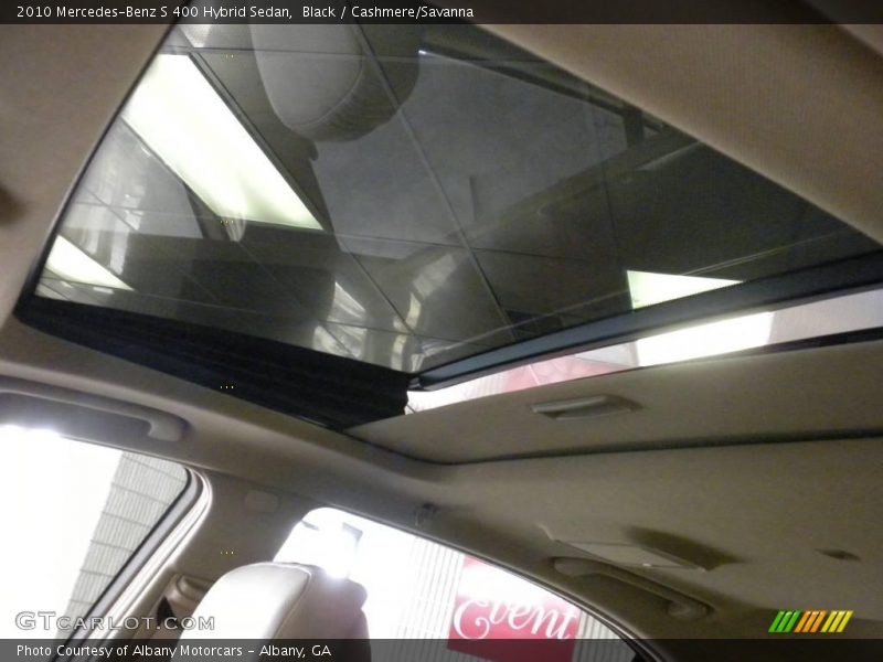 Black / Cashmere/Savanna 2010 Mercedes-Benz S 400 Hybrid Sedan