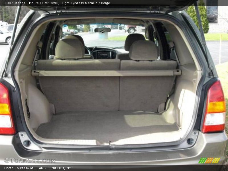 Light Cypress Metallic / Beige 2002 Mazda Tribute LX V6 4WD