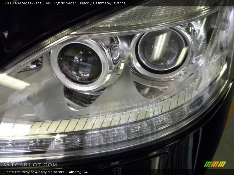Black / Cashmere/Savanna 2010 Mercedes-Benz S 400 Hybrid Sedan
