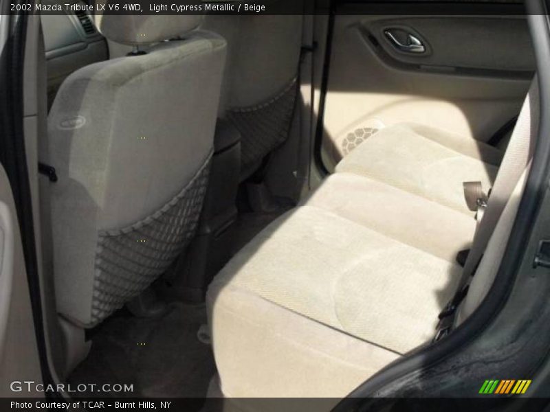 Light Cypress Metallic / Beige 2002 Mazda Tribute LX V6 4WD