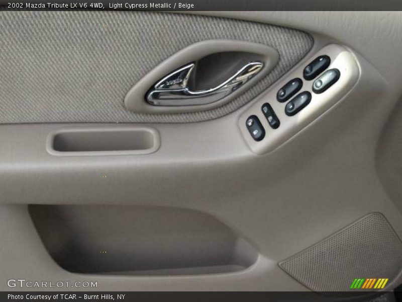 Light Cypress Metallic / Beige 2002 Mazda Tribute LX V6 4WD