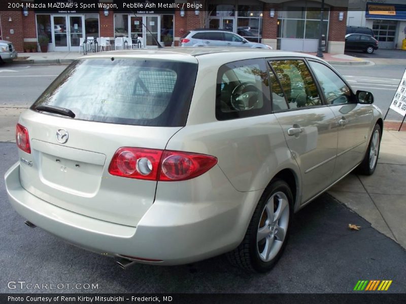 Pebble Ash Metallic / Beige 2004 Mazda MAZDA6 s Sport Wagon