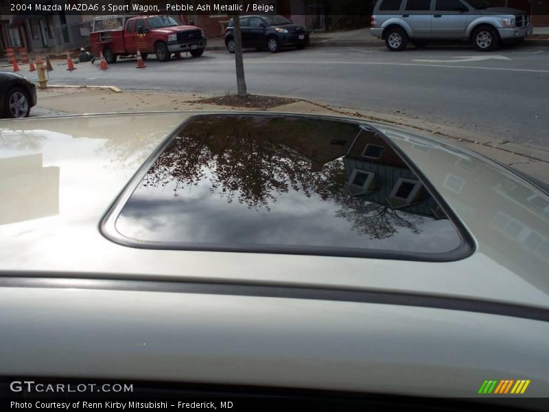 Pebble Ash Metallic / Beige 2004 Mazda MAZDA6 s Sport Wagon