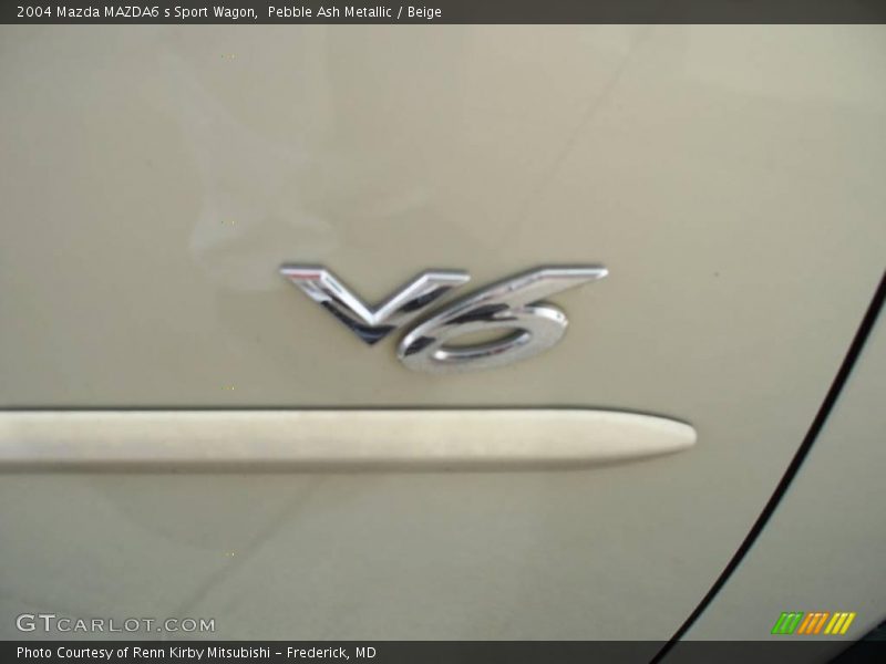 Pebble Ash Metallic / Beige 2004 Mazda MAZDA6 s Sport Wagon