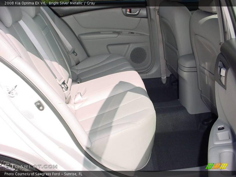 Bright Silver Metallic / Gray 2008 Kia Optima EX V6