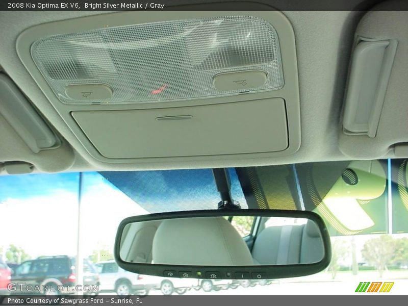 Bright Silver Metallic / Gray 2008 Kia Optima EX V6