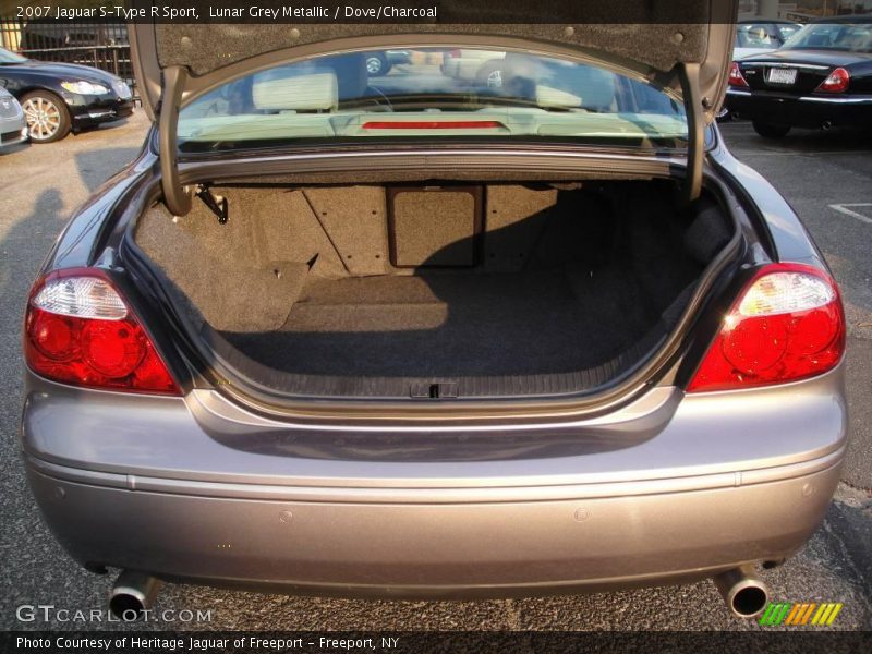 Lunar Grey Metallic / Dove/Charcoal 2007 Jaguar S-Type R Sport