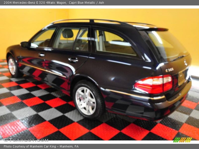 Capri Blue Metallic / Ash 2004 Mercedes-Benz E 320 4Matic Wagon