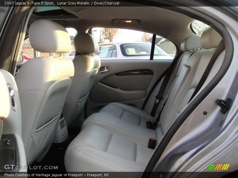  2007 S-Type R Sport Dove/Charcoal Interior