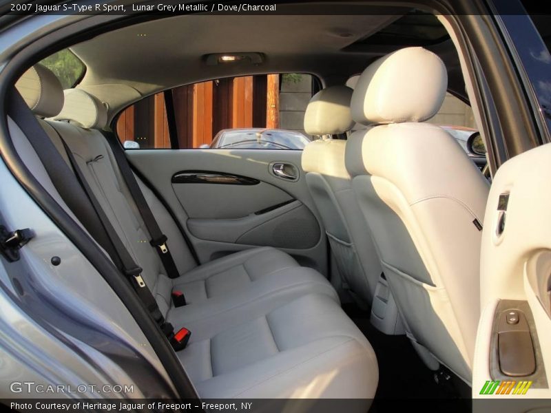 Lunar Grey Metallic / Dove/Charcoal 2007 Jaguar S-Type R Sport
