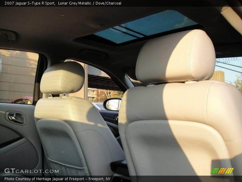 Lunar Grey Metallic / Dove/Charcoal 2007 Jaguar S-Type R Sport