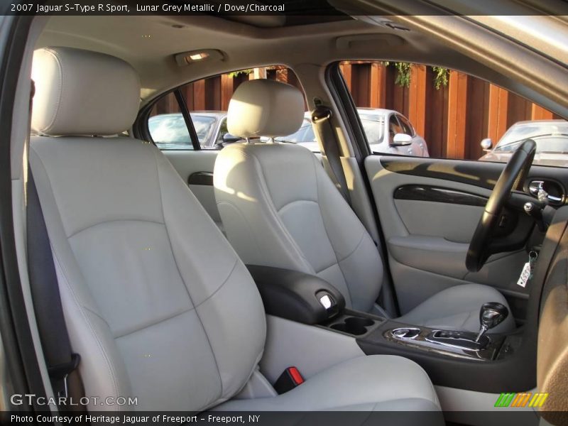  2007 S-Type R Sport Dove/Charcoal Interior
