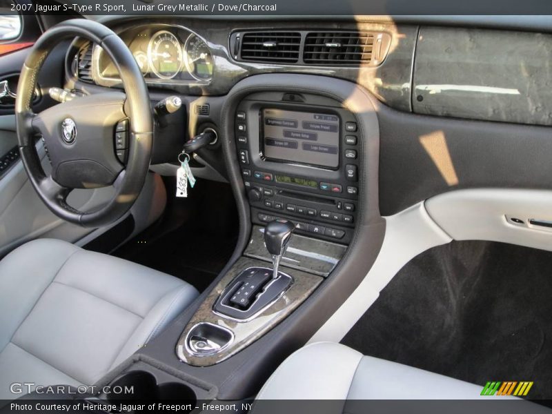 Lunar Grey Metallic / Dove/Charcoal 2007 Jaguar S-Type R Sport