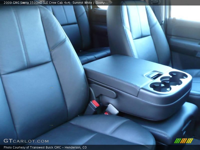 Summit White / Ebony 2009 GMC Sierra 3500HD SLE Crew Cab 4x4