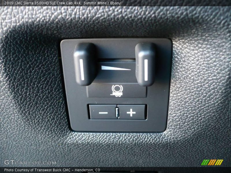 Summit White / Ebony 2009 GMC Sierra 3500HD SLE Crew Cab 4x4