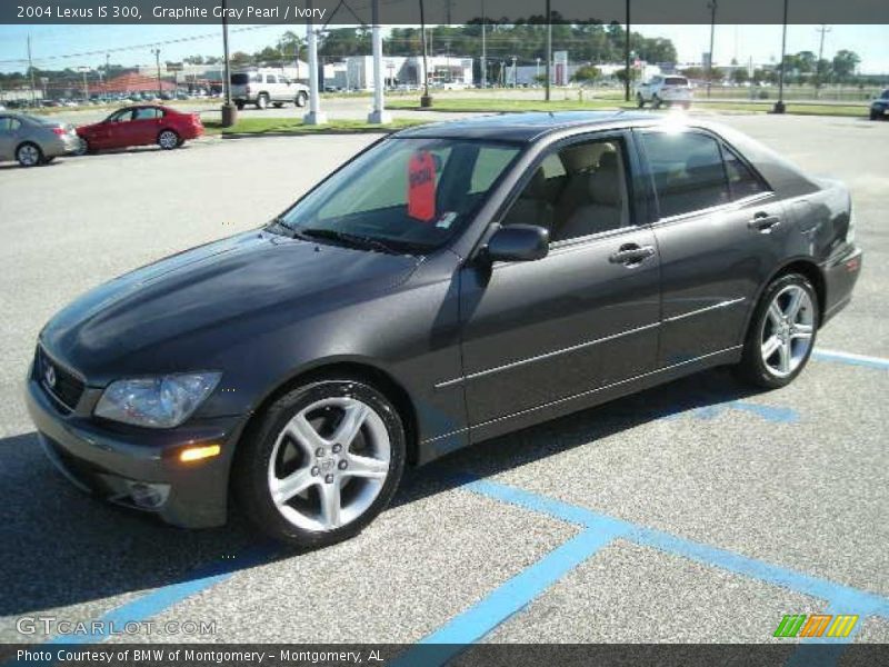 Graphite Gray Pearl / Ivory 2004 Lexus IS 300