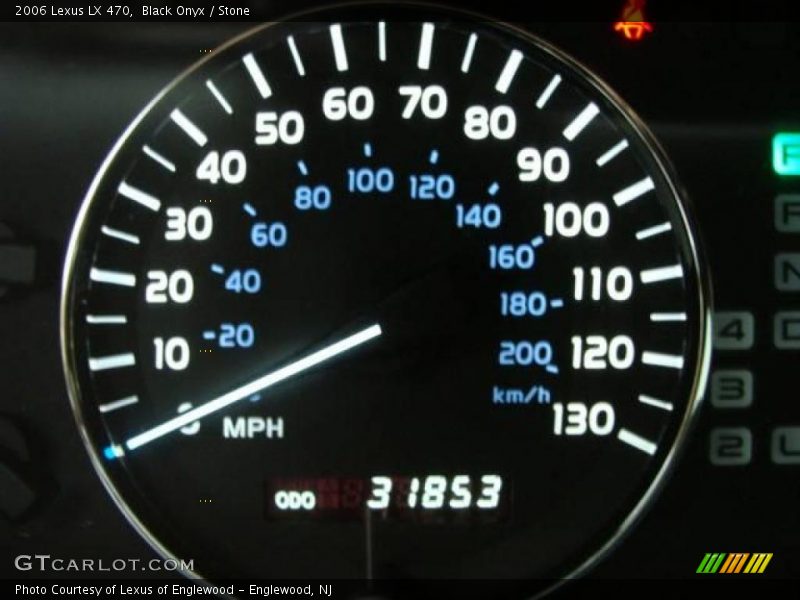 Black Onyx / Stone 2006 Lexus LX 470