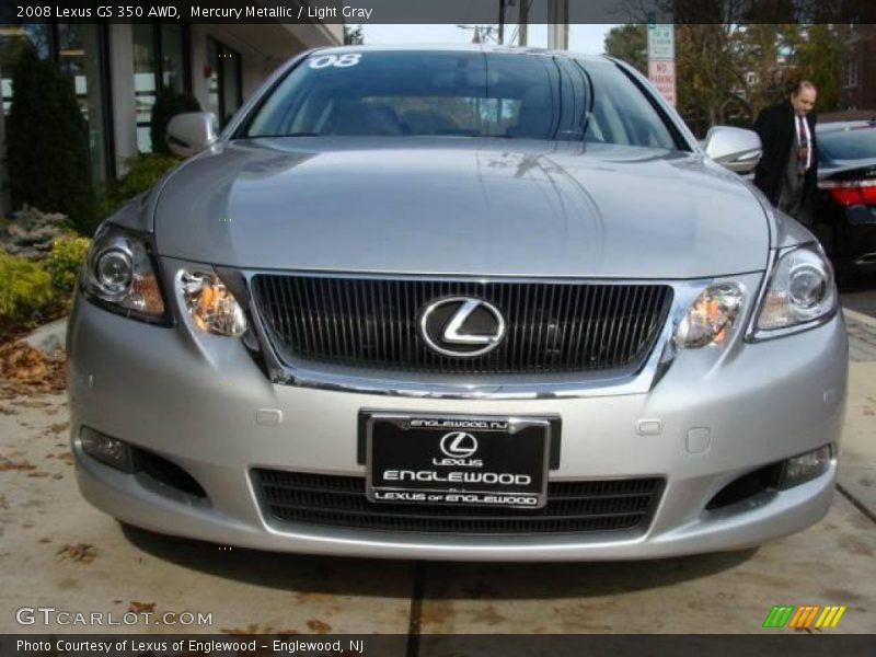 Mercury Metallic / Light Gray 2008 Lexus GS 350 AWD