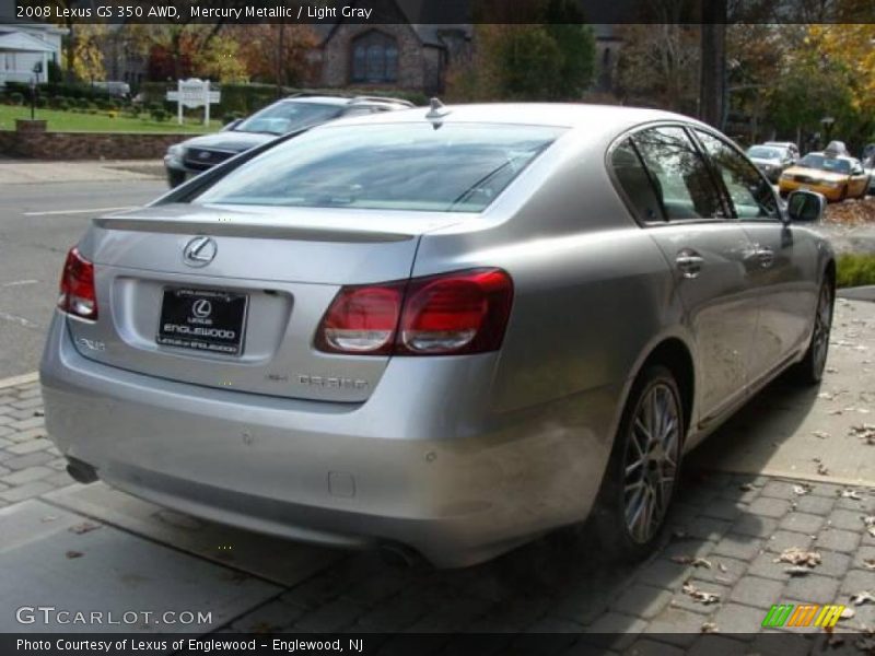 Mercury Metallic / Light Gray 2008 Lexus GS 350 AWD