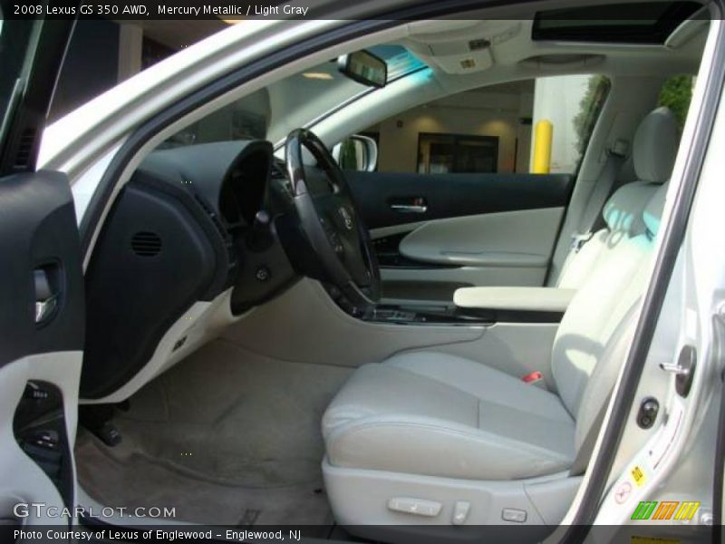 Mercury Metallic / Light Gray 2008 Lexus GS 350 AWD