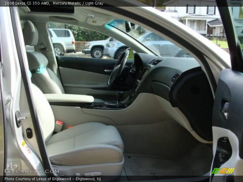 Mercury Metallic / Light Gray 2008 Lexus GS 350 AWD