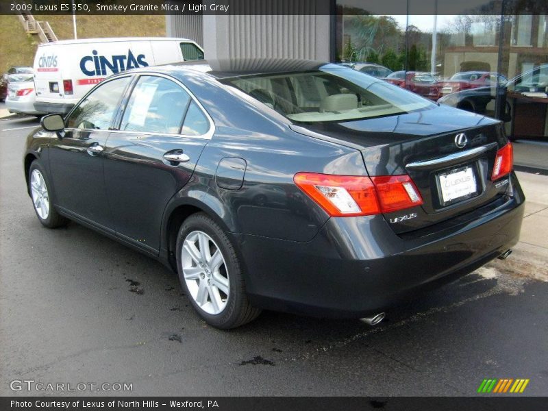 Smokey Granite Mica / Light Gray 2009 Lexus ES 350