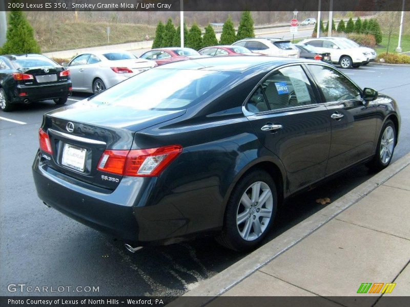 Smokey Granite Mica / Light Gray 2009 Lexus ES 350