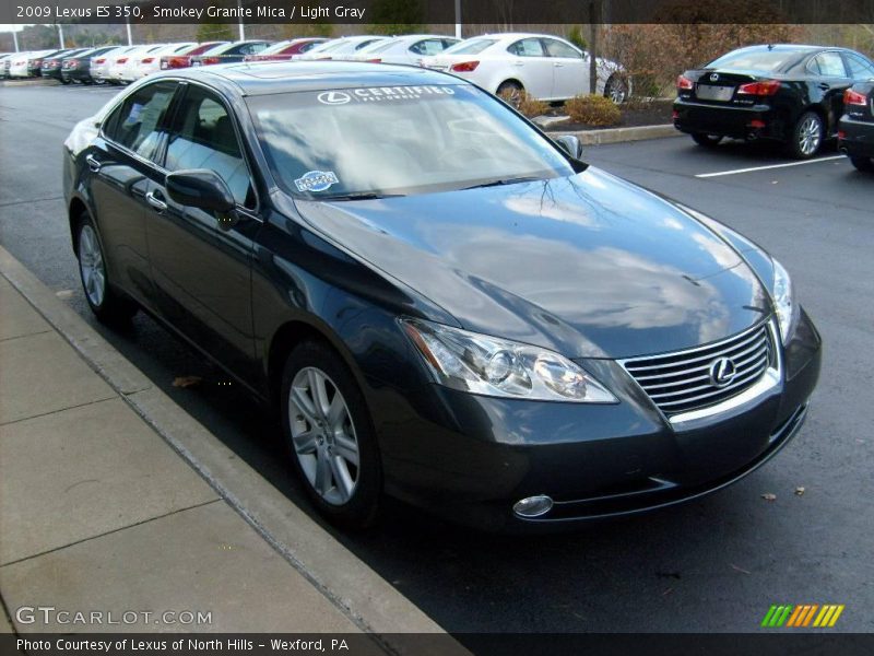Smokey Granite Mica / Light Gray 2009 Lexus ES 350