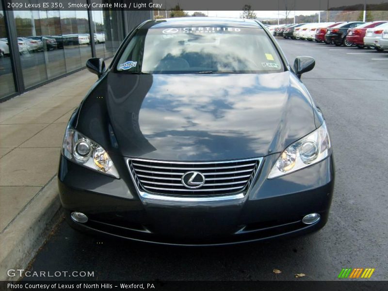Smokey Granite Mica / Light Gray 2009 Lexus ES 350