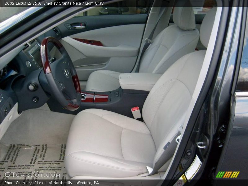 Smokey Granite Mica / Light Gray 2009 Lexus ES 350