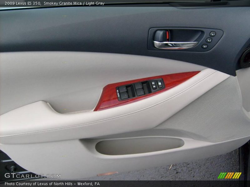 Smokey Granite Mica / Light Gray 2009 Lexus ES 350