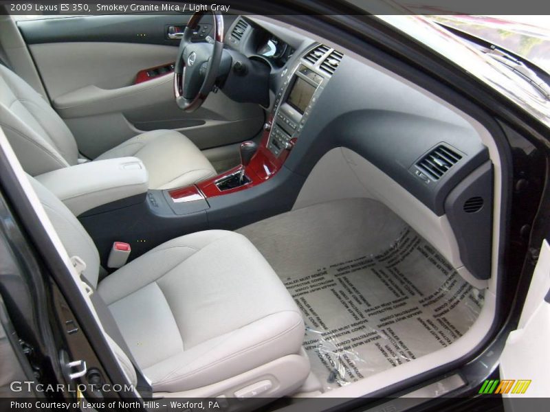 Smokey Granite Mica / Light Gray 2009 Lexus ES 350