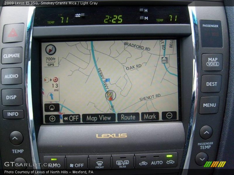 Smokey Granite Mica / Light Gray 2009 Lexus ES 350