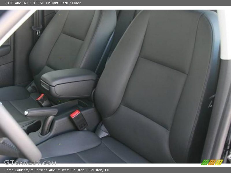 Brilliant Black / Black 2010 Audi A3 2.0 TFSI