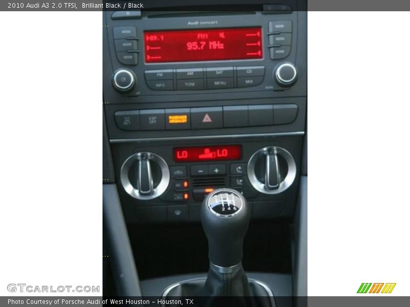 Brilliant Black / Black 2010 Audi A3 2.0 TFSI