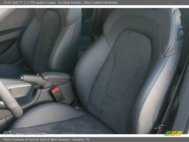 Ice Silver Metallic / Black Leather/Alcantara 2010 Audi TT 2.0 TFSI quattro Coupe