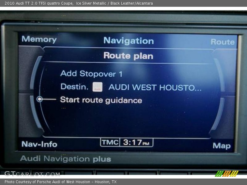 Ice Silver Metallic / Black Leather/Alcantara 2010 Audi TT 2.0 TFSI quattro Coupe
