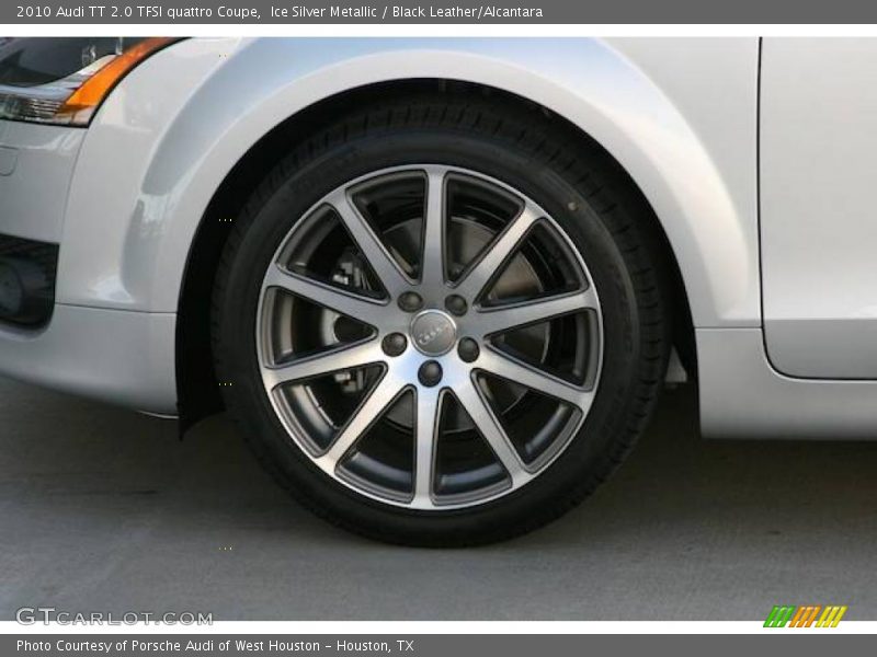 Ice Silver Metallic / Black Leather/Alcantara 2010 Audi TT 2.0 TFSI quattro Coupe
