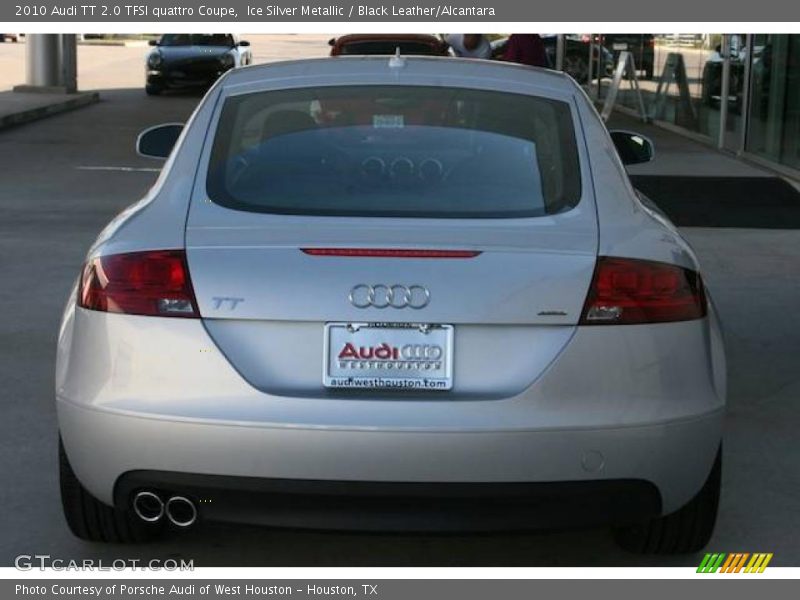 Ice Silver Metallic / Black Leather/Alcantara 2010 Audi TT 2.0 TFSI quattro Coupe