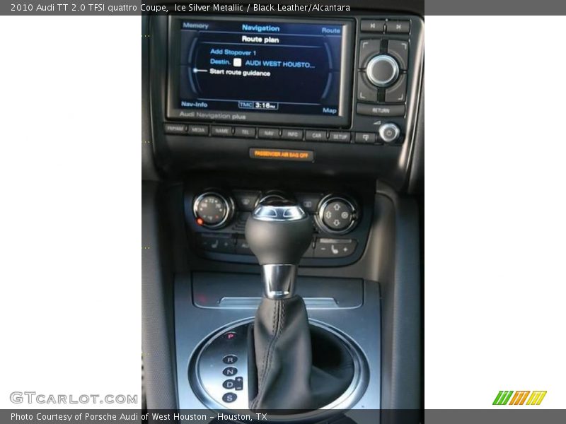 Ice Silver Metallic / Black Leather/Alcantara 2010 Audi TT 2.0 TFSI quattro Coupe