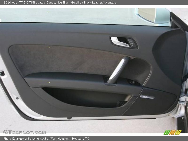 Ice Silver Metallic / Black Leather/Alcantara 2010 Audi TT 2.0 TFSI quattro Coupe