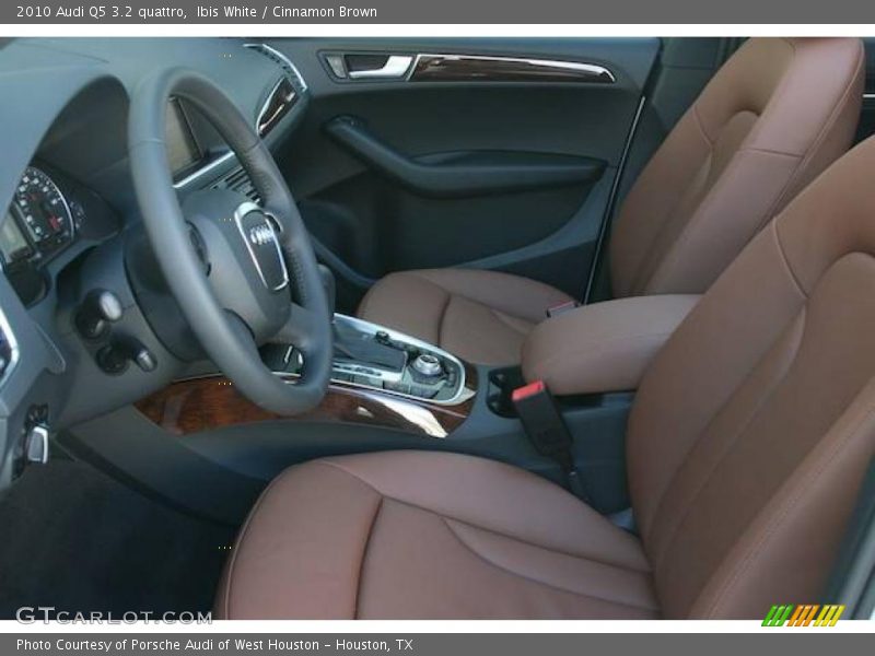 Ibis White / Cinnamon Brown 2010 Audi Q5 3.2 quattro