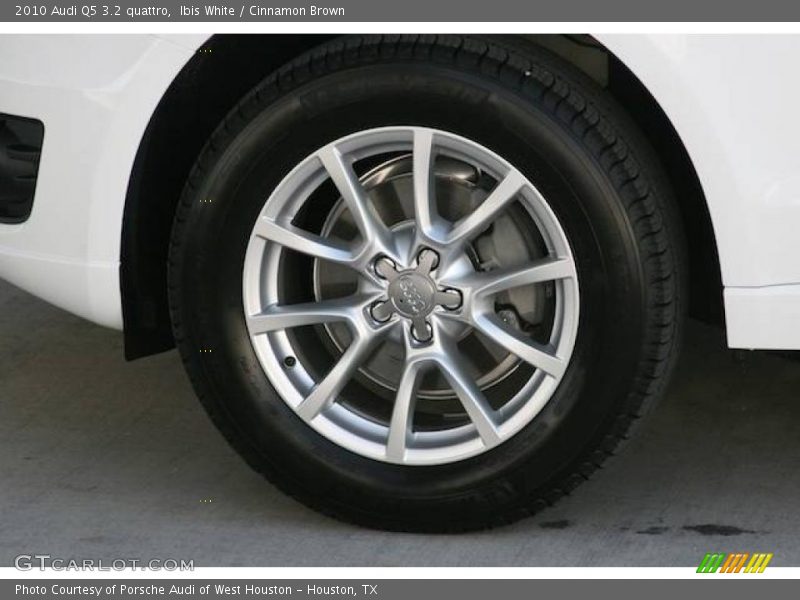 Ibis White / Cinnamon Brown 2010 Audi Q5 3.2 quattro