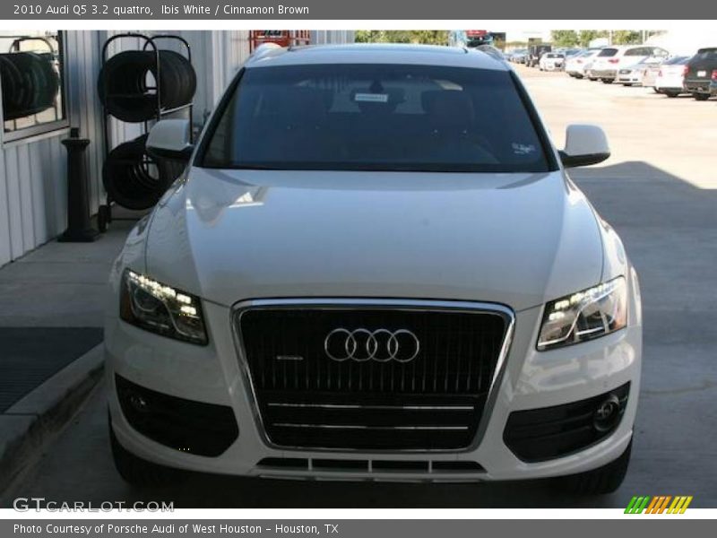 Ibis White / Cinnamon Brown 2010 Audi Q5 3.2 quattro