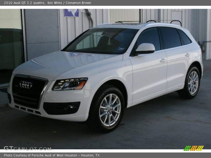 Ibis White / Cinnamon Brown 2010 Audi Q5 3.2 quattro