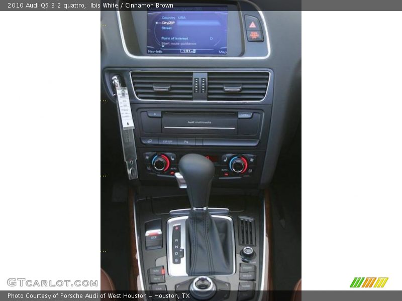 Ibis White / Cinnamon Brown 2010 Audi Q5 3.2 quattro