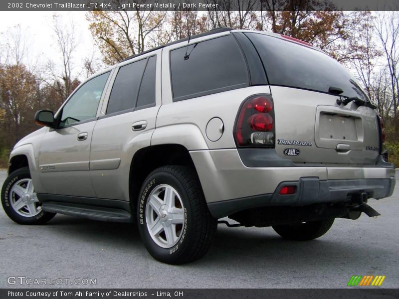 Light Pewter Metallic / Dark Pewter 2002 Chevrolet TrailBlazer LTZ 4x4